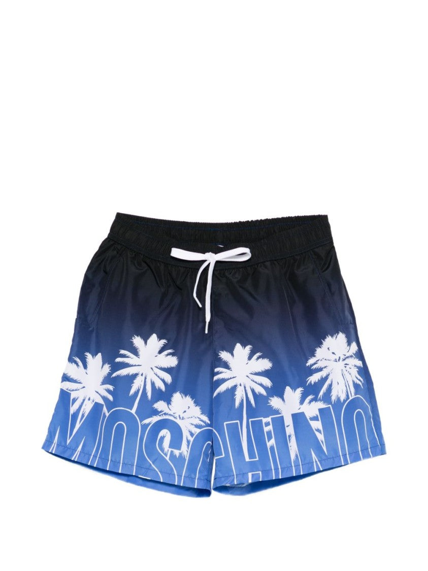 Moschino Silk And Nylon Lightweight Mesh Swimwear