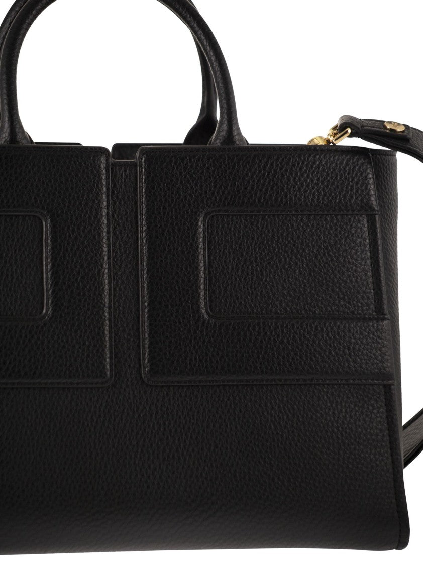 Elisabetta Franchi Large Tote Bag With Logo