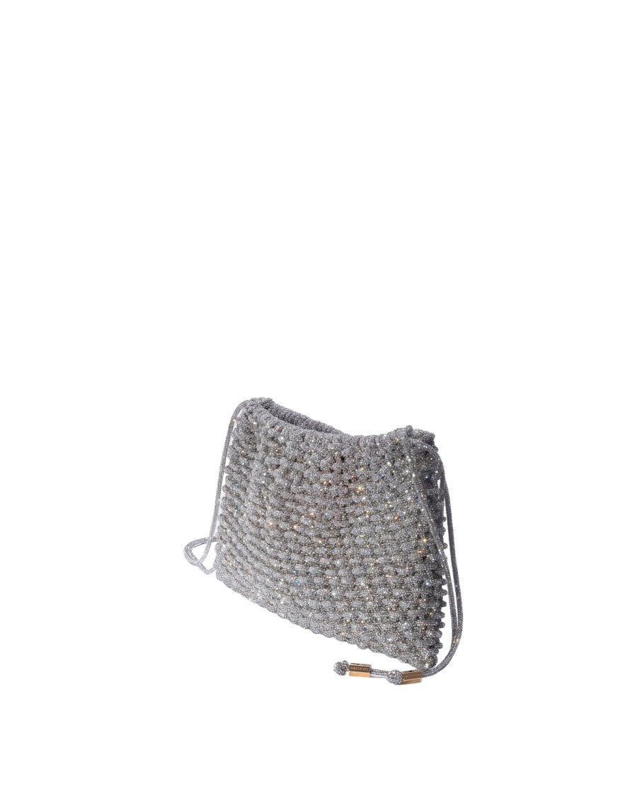 Hibourama Penelope Handcrafted Woven Crystal Bag