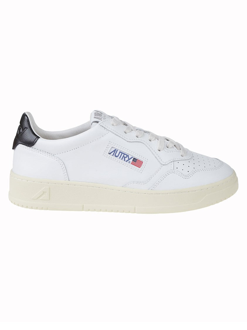 Autry Medalist Low Perforated Leather Sneakers
