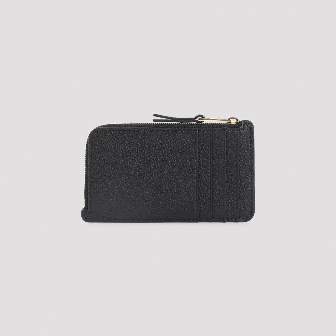 Loewe Textured Black Calfskin Leather Wallet