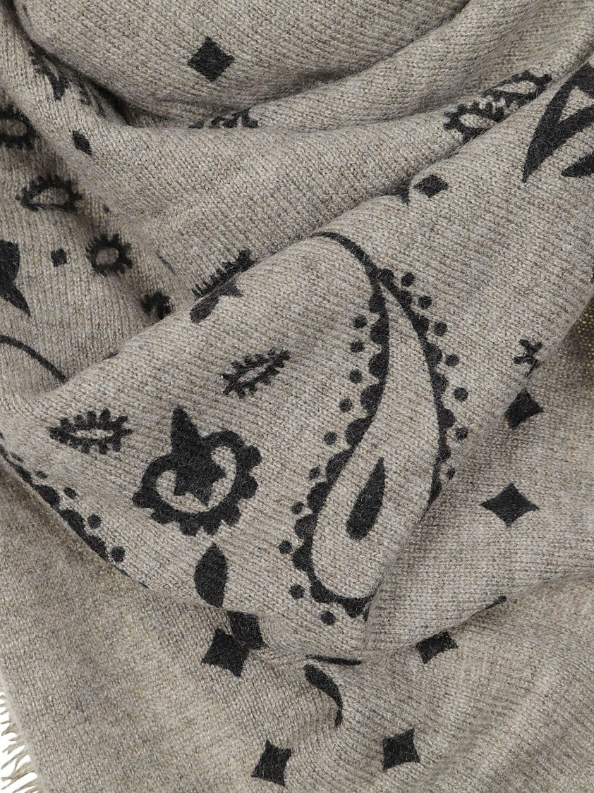 Kujten Hachiko Bandana Cashmere Scarf