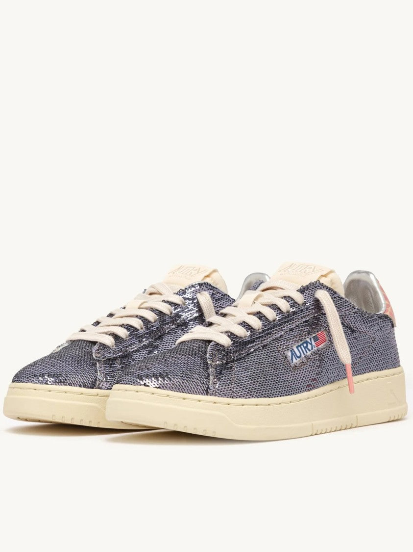 Autry Metallic Dallas Low Sequin Sneakers