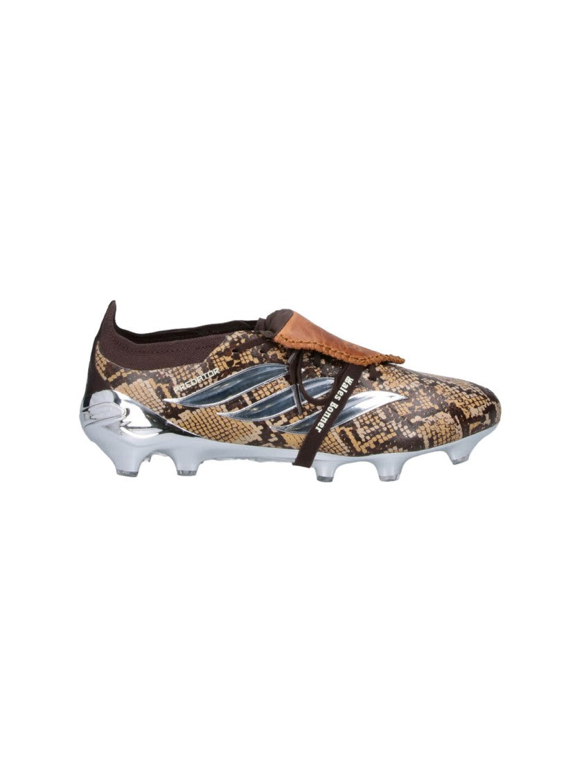 Adidas Originals By Wales Bonner Brown Snakeskin-Patterned Upper Statement Sneakers