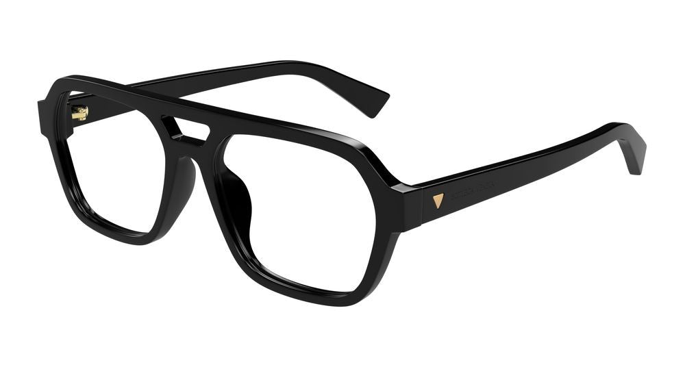 Bottega Veneta Eyeglasses Bv1336oa 001 Black Black Transpare 55/17/145