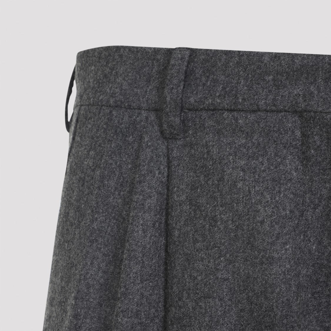Max Mara Titty Grey Virgin Wool Pants