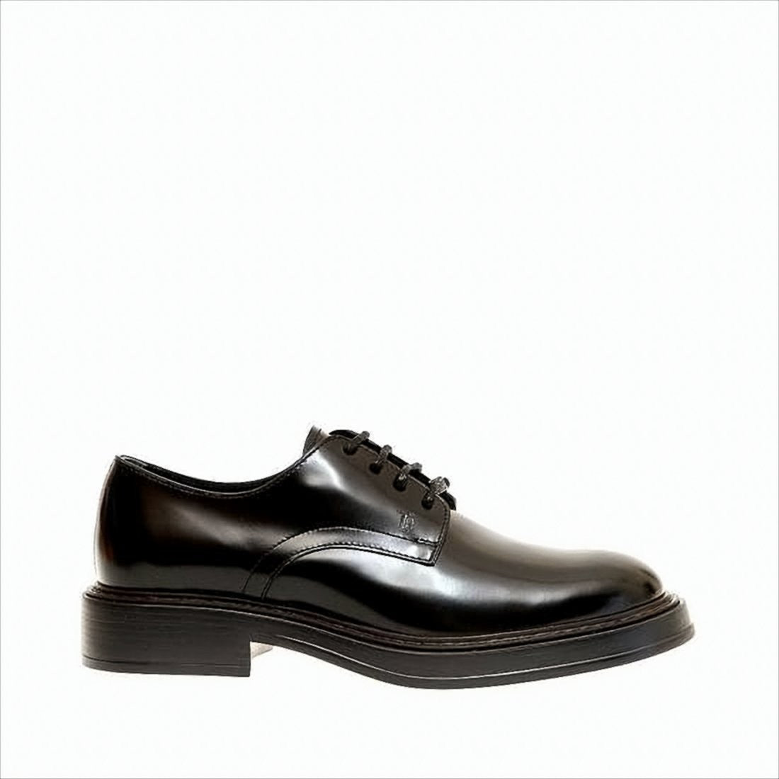 Tod's Polished Leather Lace-Up Dress Shoes