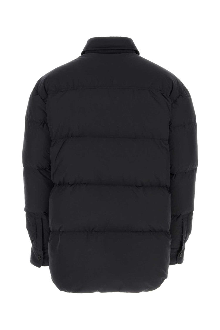 Off-White Black Polyester Down Jacket