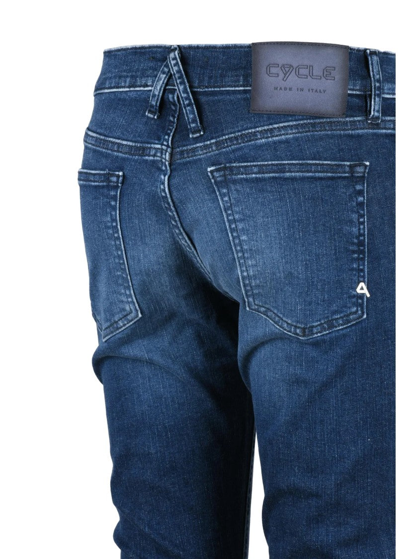 Cycle High Rise Slim Fit Denim Jeans With Classic Five-Pocket Design