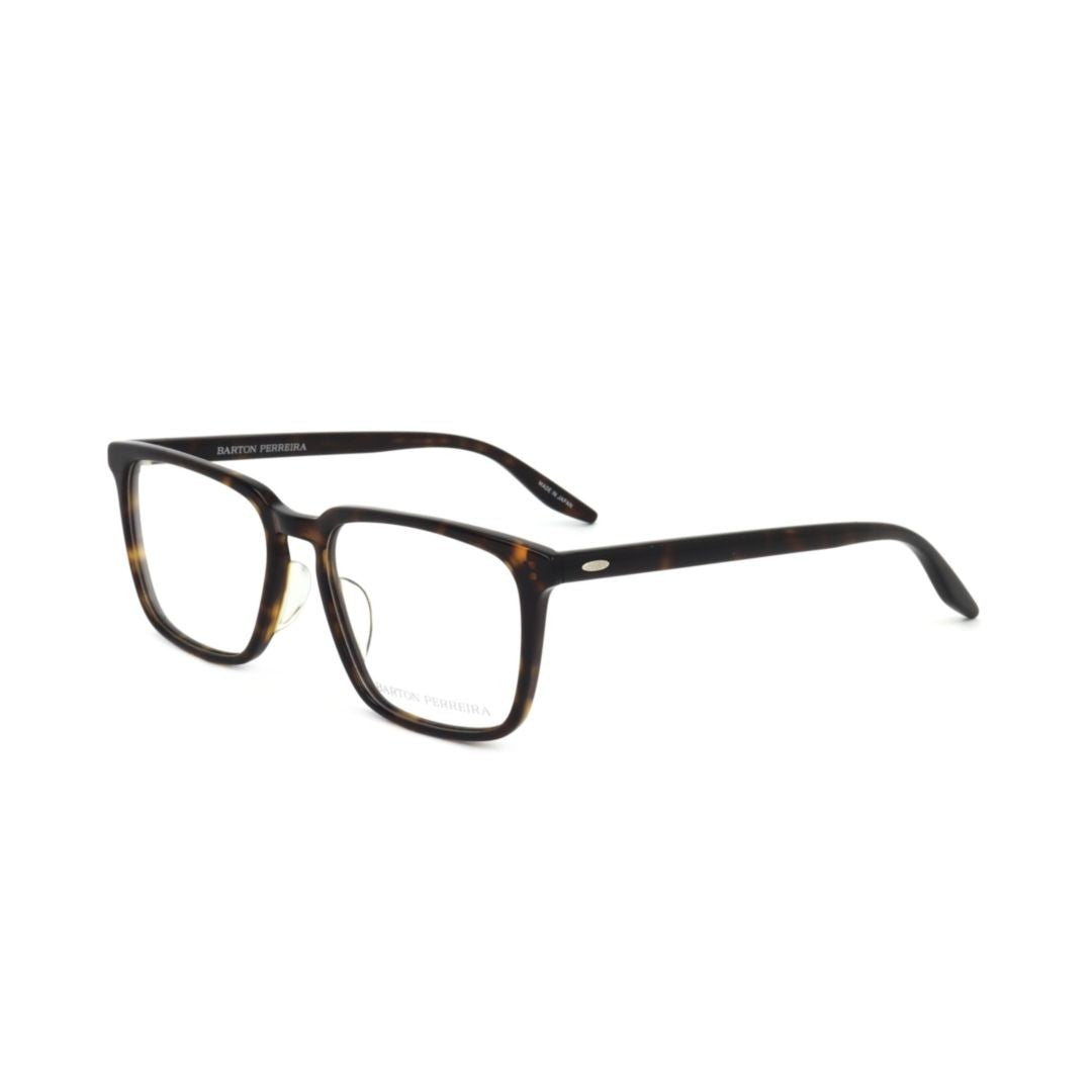 Barton Perreira Bp5054-F 550Pe Rectangular Tortoiseshell Sunglasses With Metallic Accents
