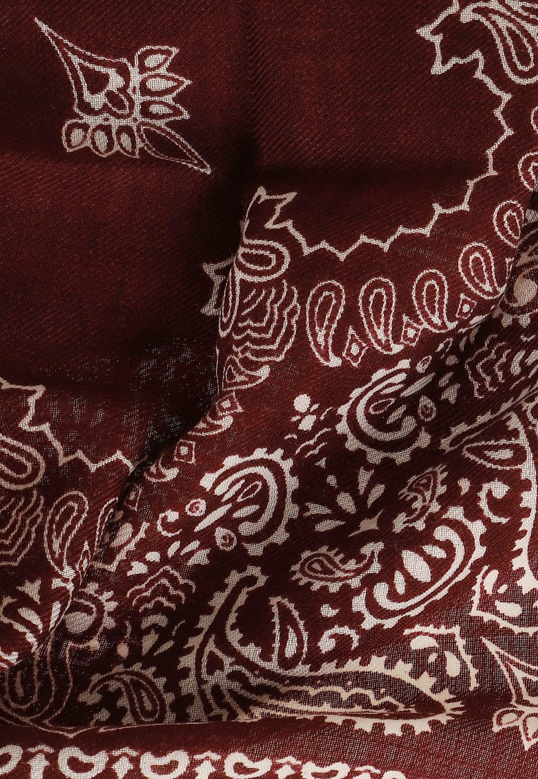 Destin Judy Carrè Dis.Bandana 90X90 Wool Scarf