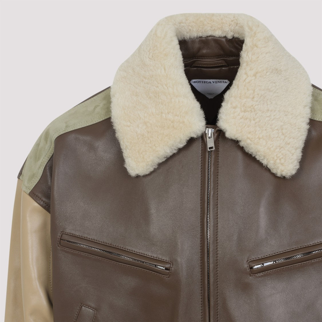 Bottega Veneta Brown Nappa Blouson Jacket