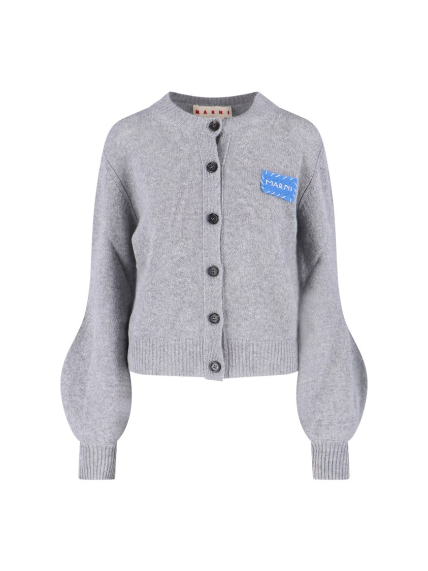 Marni Cashmere Cardigan – Grey