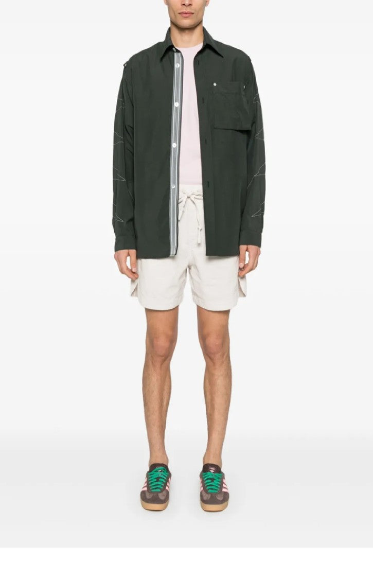 Autry Relaxed Fit Cotton Shorts