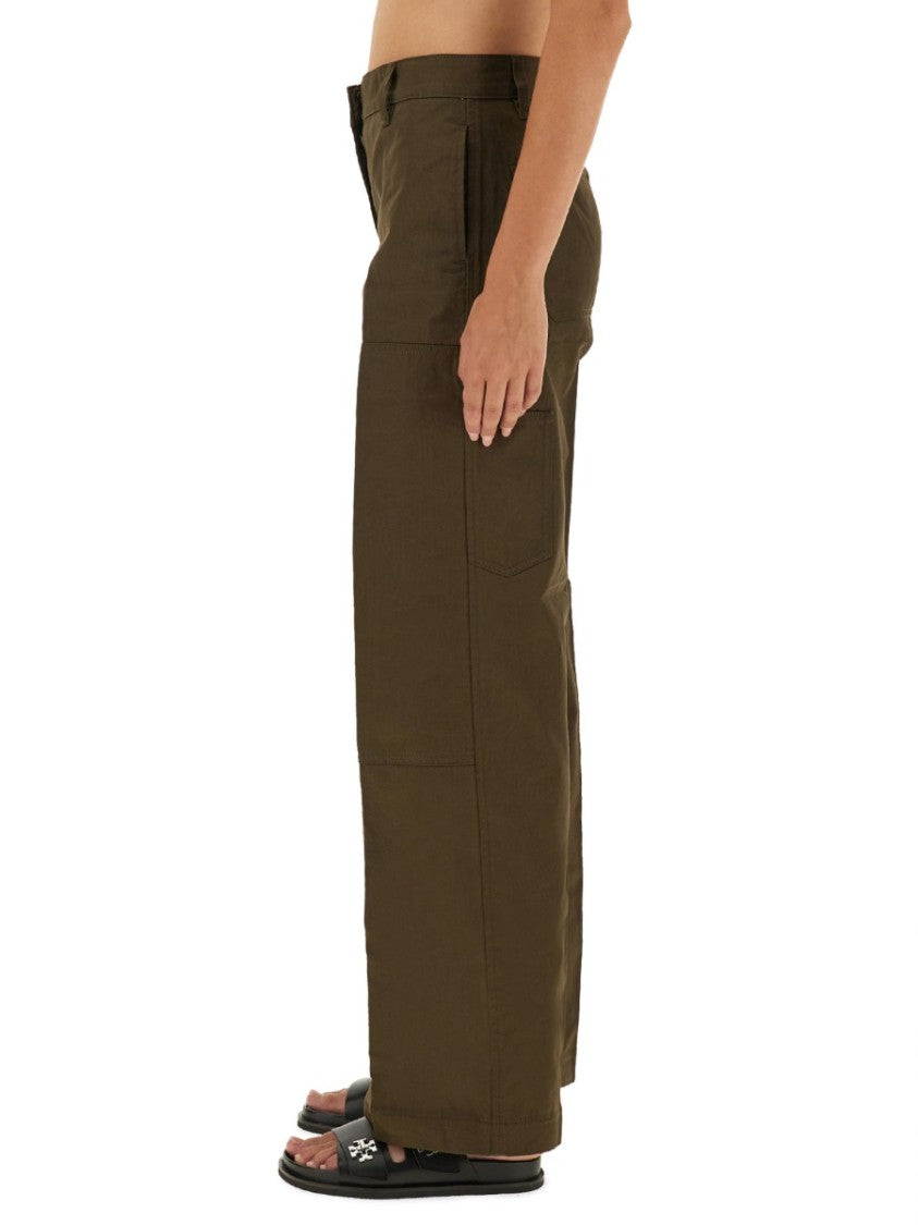 Tory Burch Straight-Leg Cargo Pants