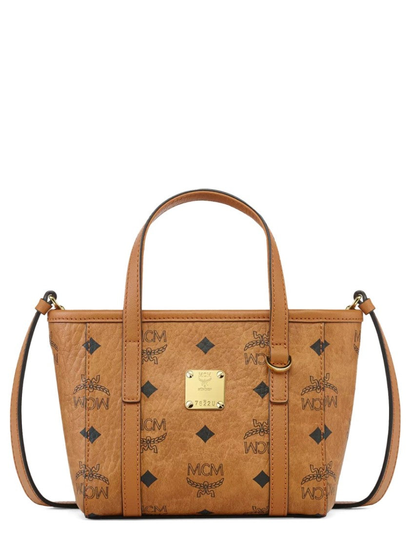 Mcm Extra-Mini "Toni Top-Zip" Bag In Visetos