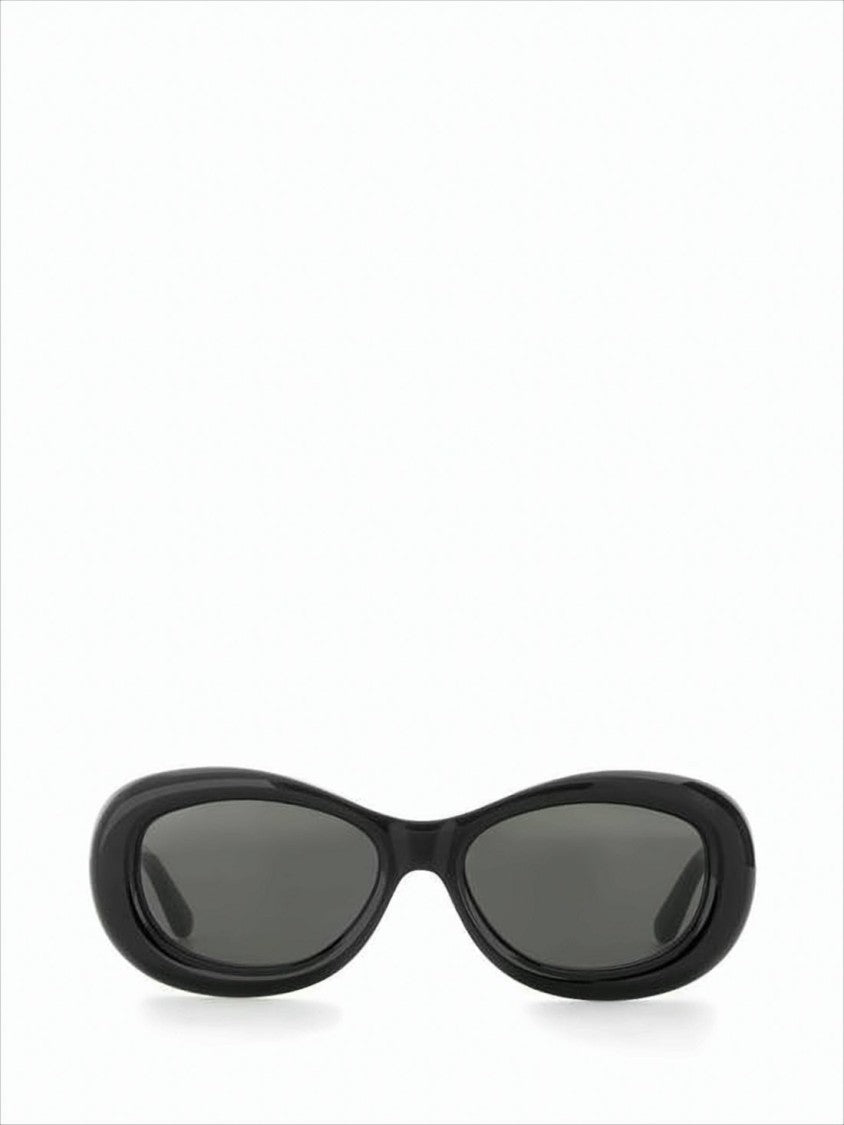 Courrèges Oval-Frame Sunglasses With Finish