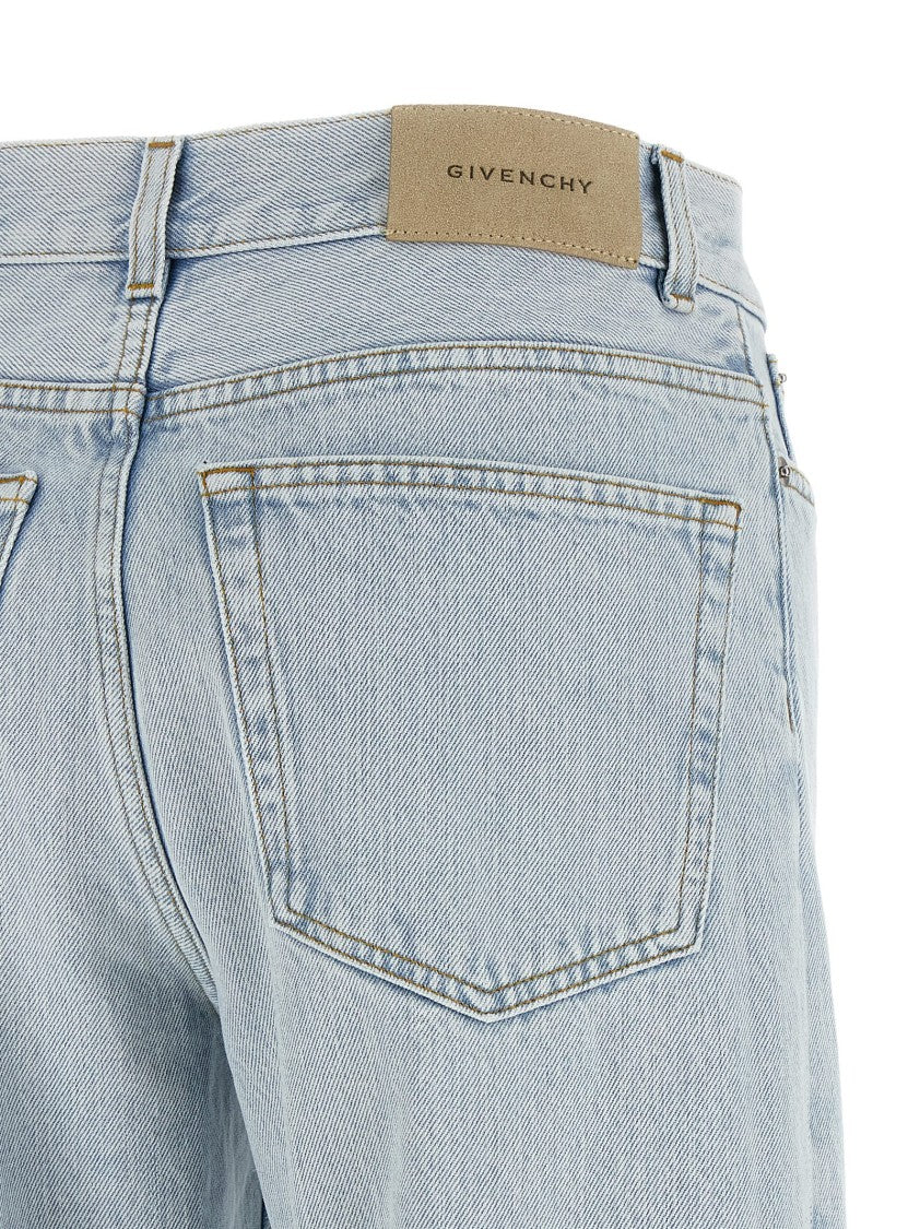 Givenchy Medium Waist Straight Leg Jeans