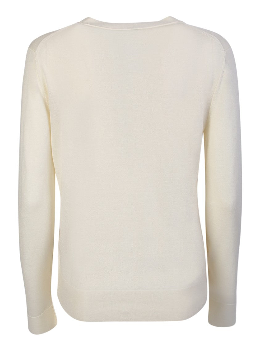 Tory Burch Ivory Simone Cardigan
