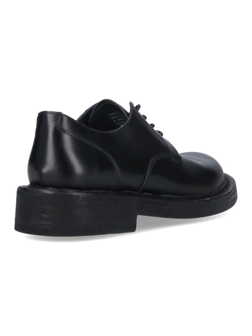 Berner Kuhl Mid Heel' Derby Shoes – Black