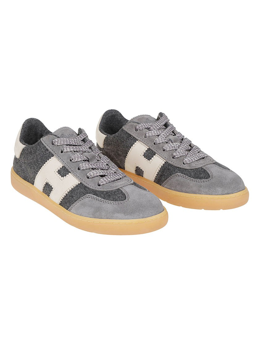 Hogan Cool Calf Leather Rubber-Sole Sneakers