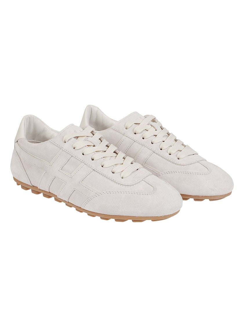 Hogan H693 Monochromatic Calf Leather Sneakers