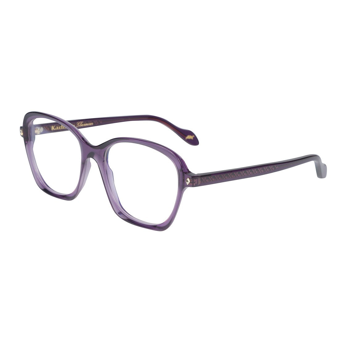 Kador Trilly Glamour-V Oversized Square Frame Eyeglasses