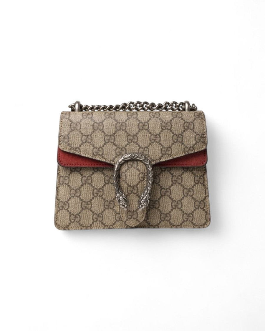 Gucci Dionysus Mini Gg Supreme Red