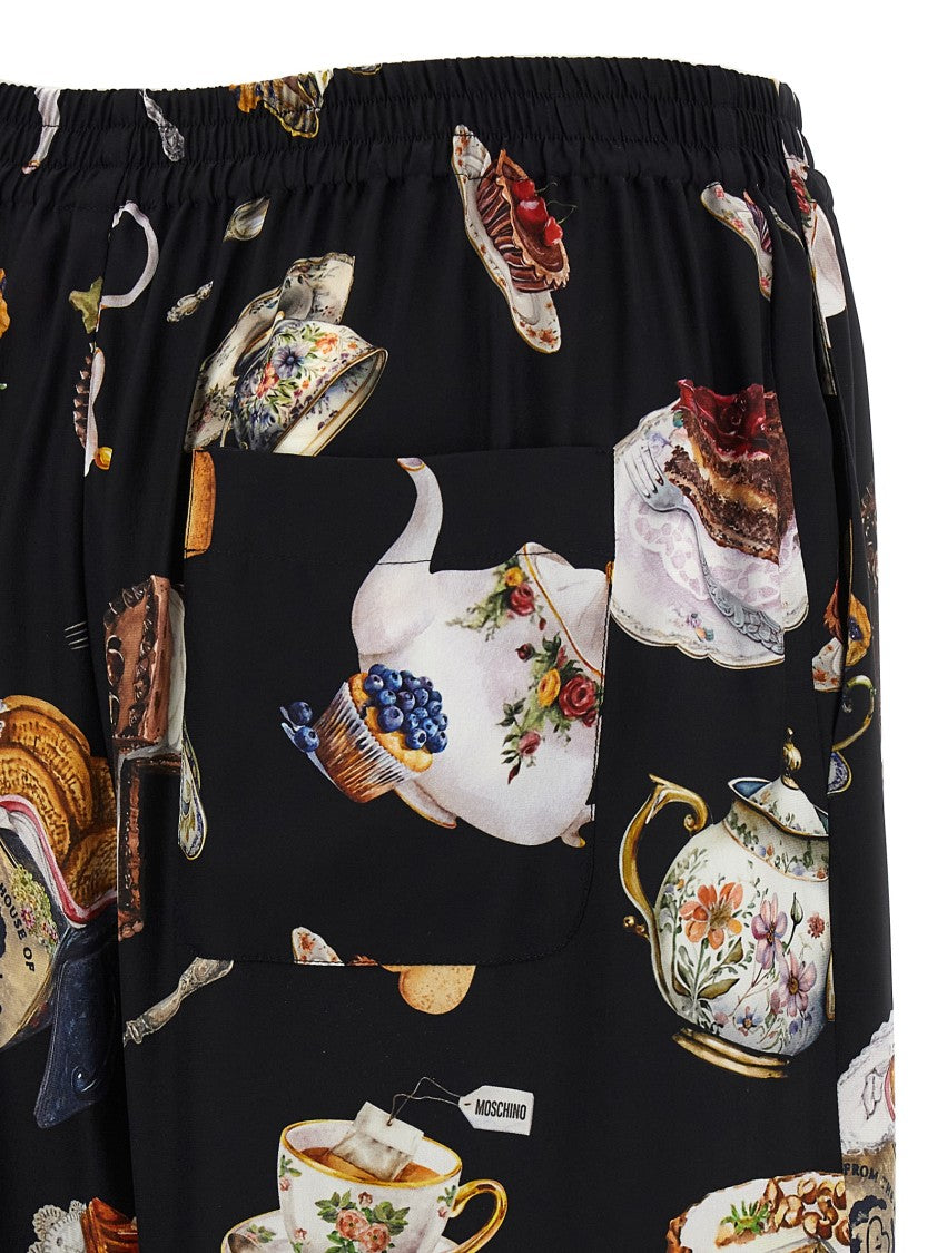Moschino 'Tea Time' Print Pants