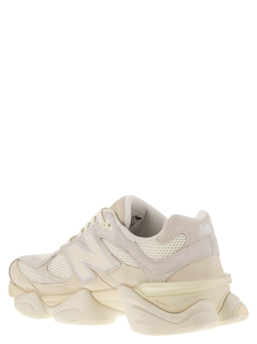 New Balance 9060 Sneakers With Sculpted Midsole And Futuristic Aesthetic