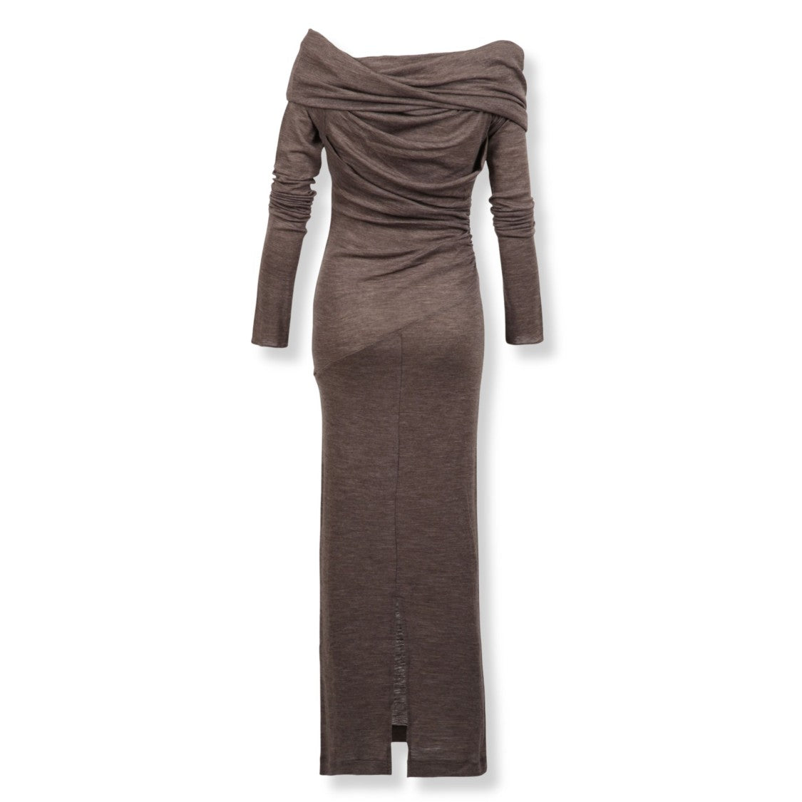 Entire Studios Bound Midi Dress With Textured Wool