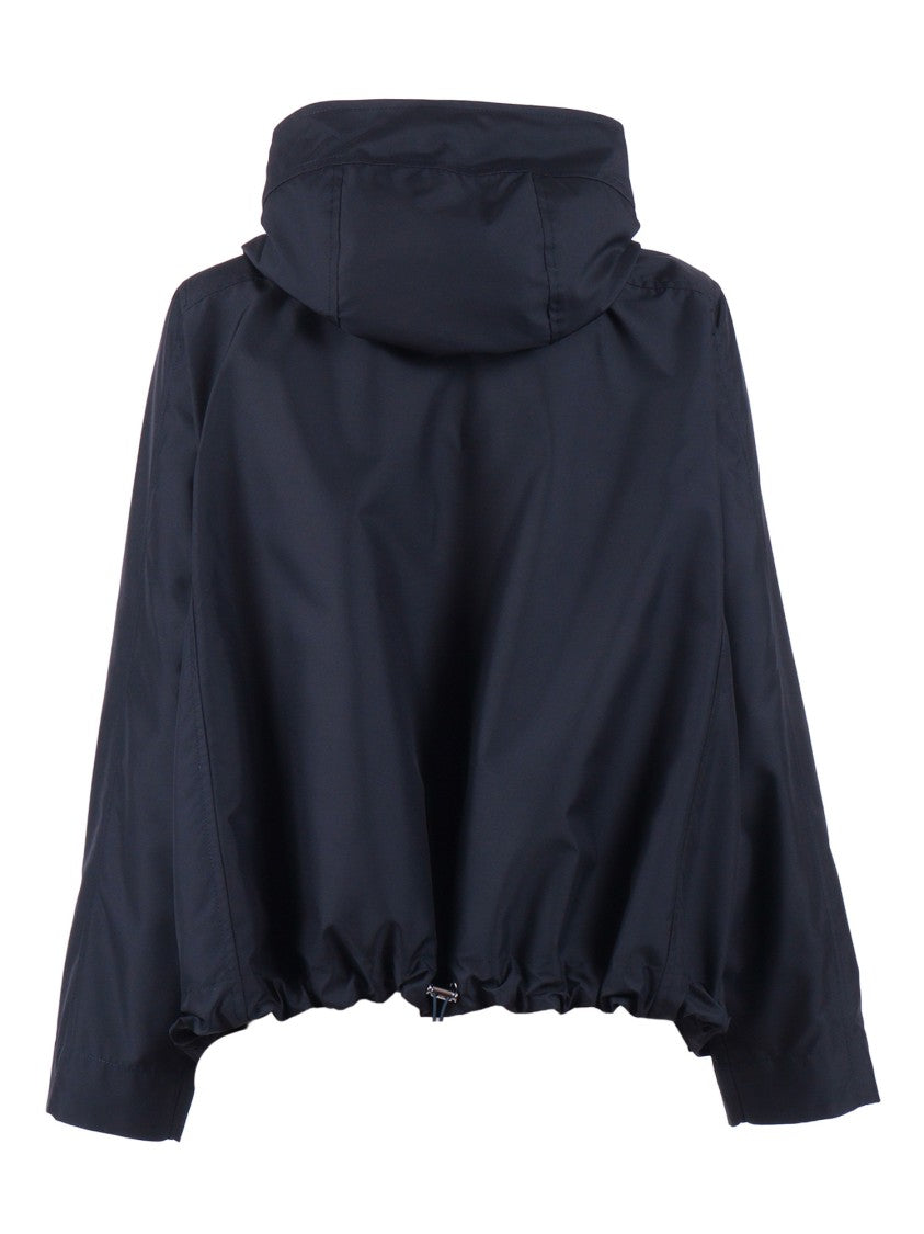 Fay Hooded Parka Adjustable Hem Parka