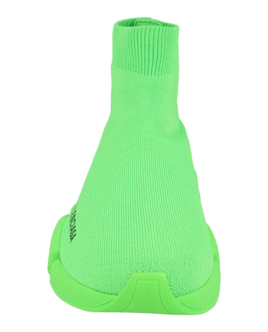 Balenciaga Sock-Like Knit Sneakers With Ribbed Ankle Collar And Chunky Sole