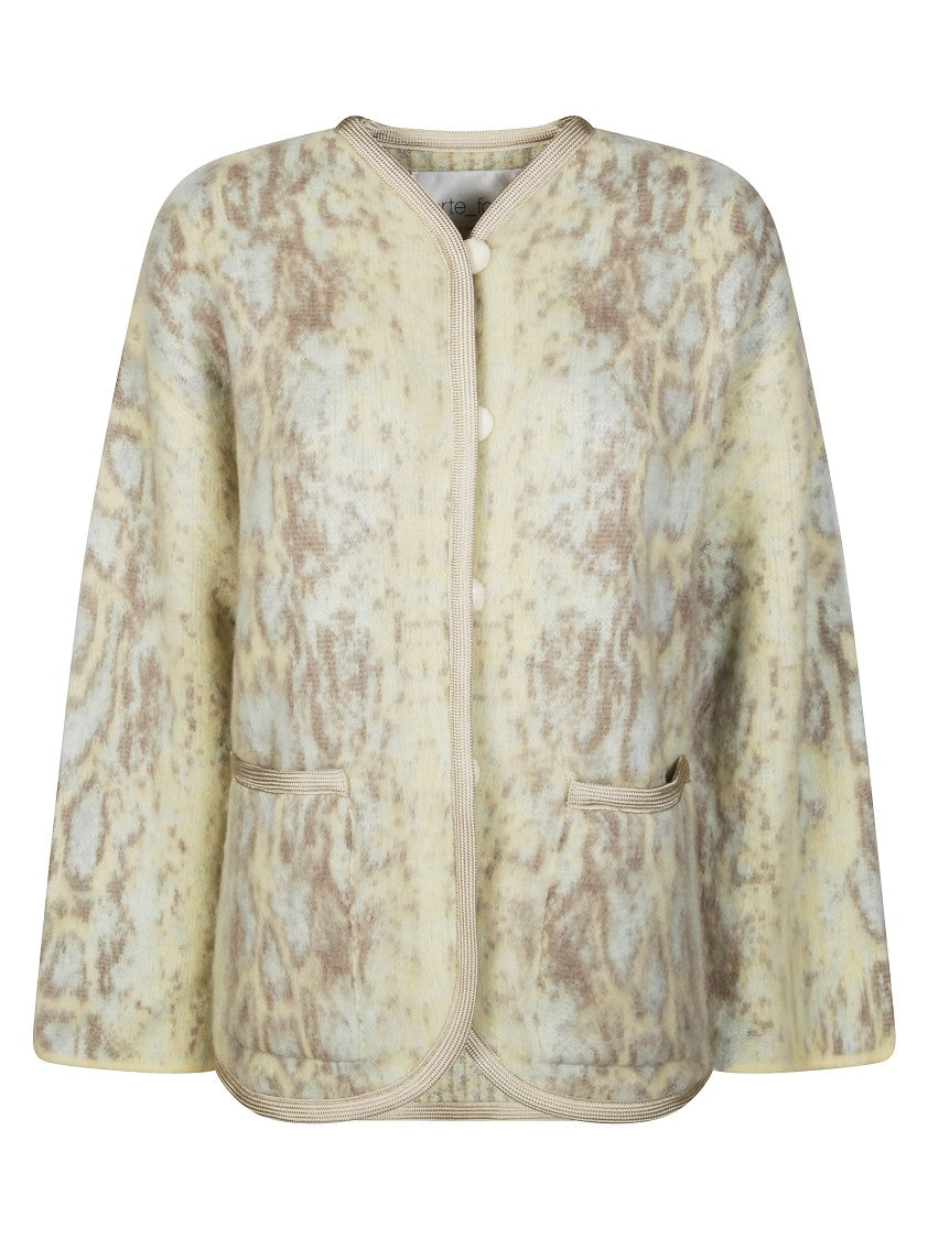 Forte Forte Short Python Print Jacket
