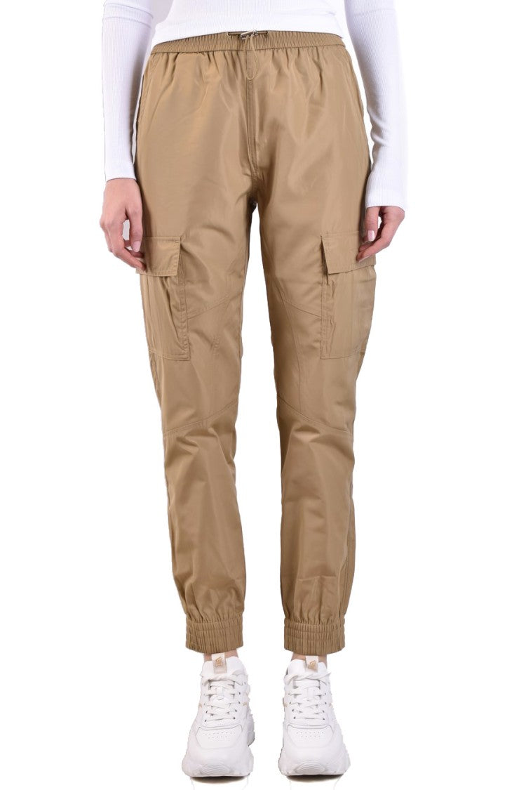 Diesel Cargo Trousers With Elastic Waistband And Functional Pockets
