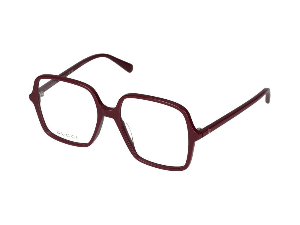 Gucci Eyeglasses Gg1003o 005 Burgundy Burgundy Transparent 53/16/140