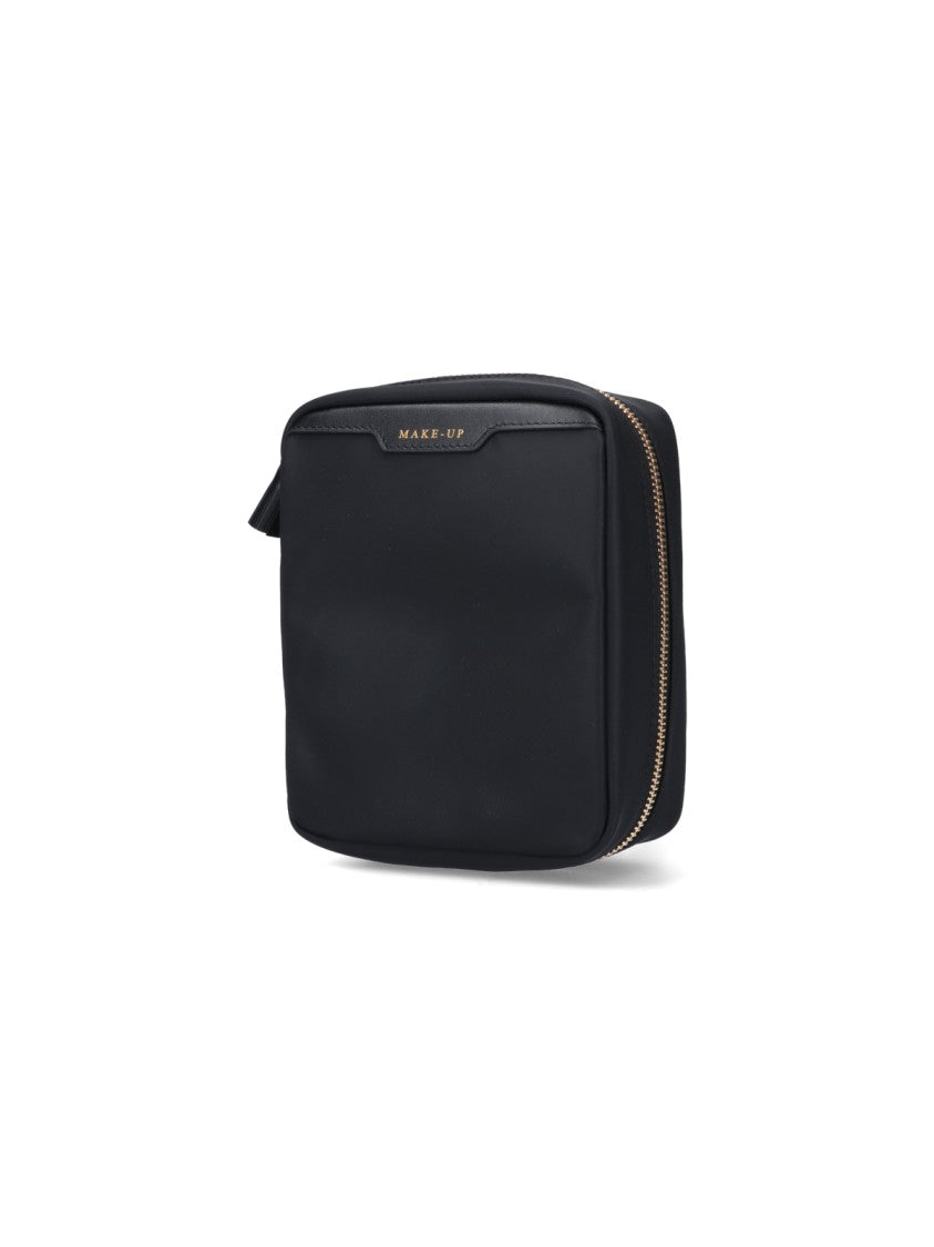 Anya Hindmarch 'Make Up Folio' Pouch – Black