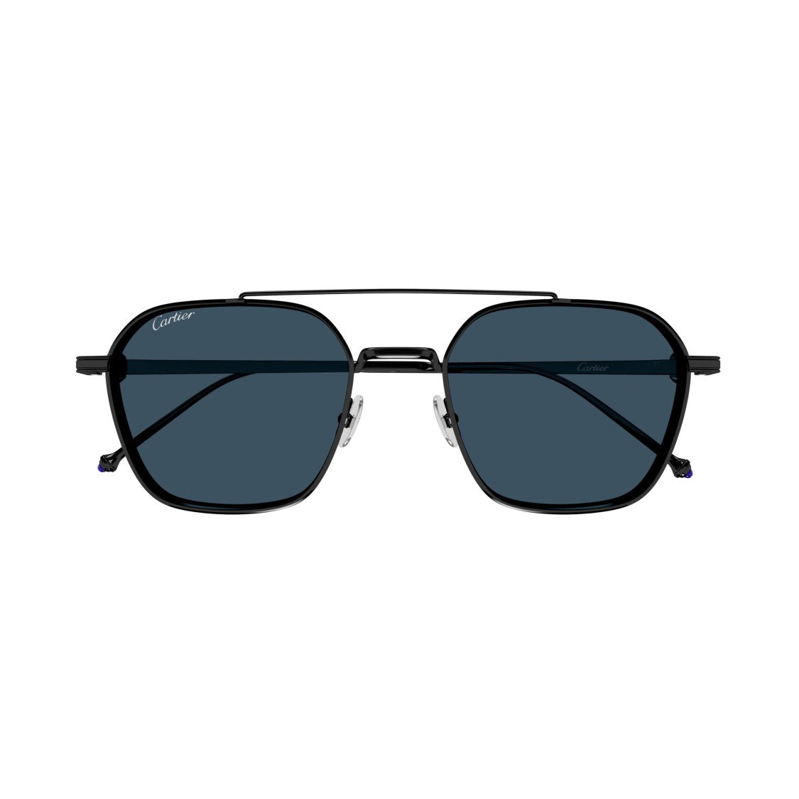 Cartier Ct0618s Rectangular Titanium Sunglasses