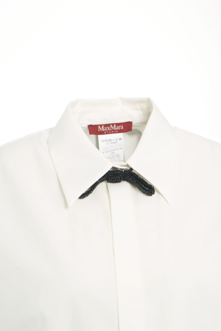 Max Mara 'Roll' Bow Detail Blouse