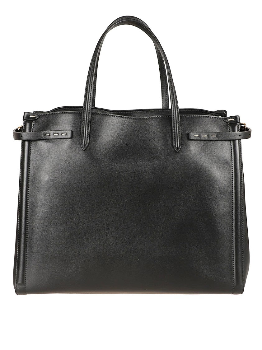 Valentino Garavani Structured Leather Shoulder Bag