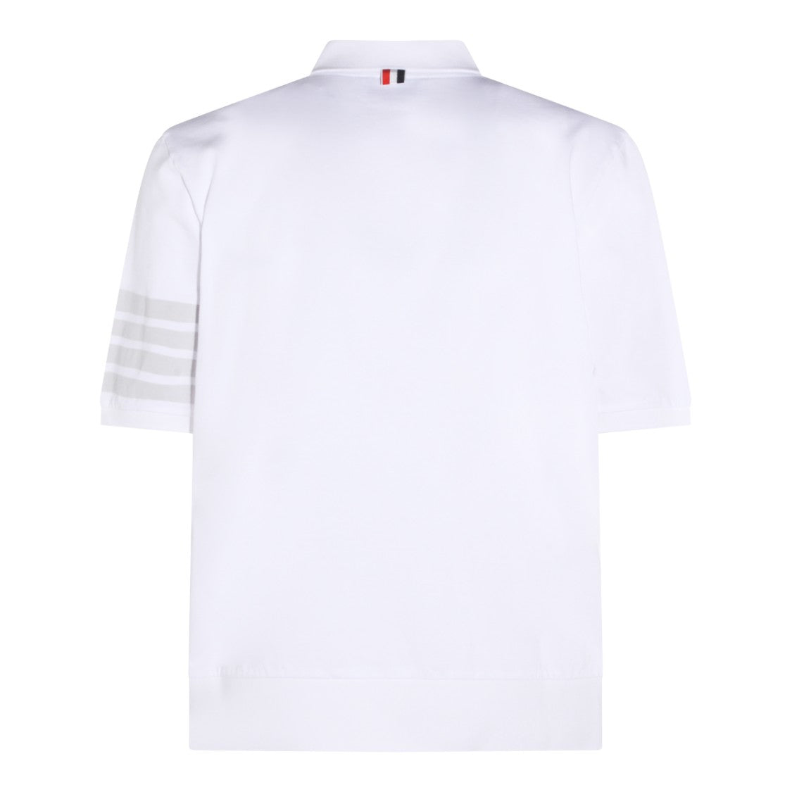 Thom Browne Minimalist White T-Shirt With Appeal
