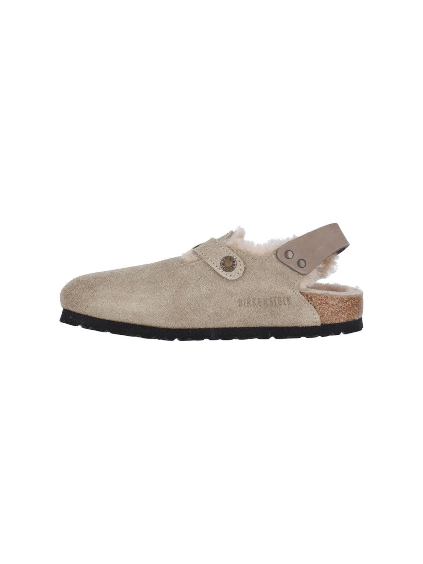 Birkenstock 'Tokio' Mules – Taupe