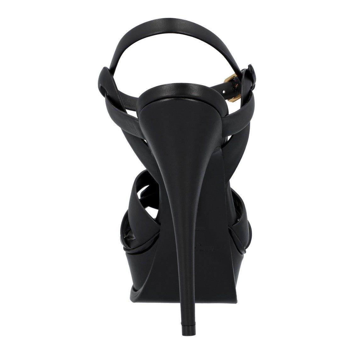 Saint Laurent Tribute Platform Sandals Black