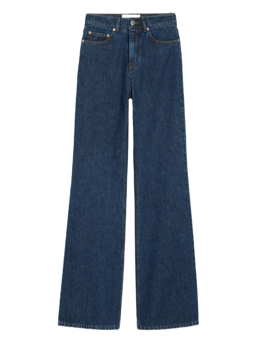 Ami High-Waisted Flared Fit Jeans