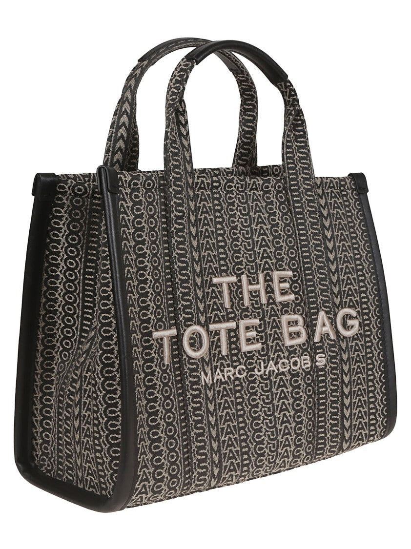 Marc Jacobs Structured Jacquard Tote Bag With Monogram Design