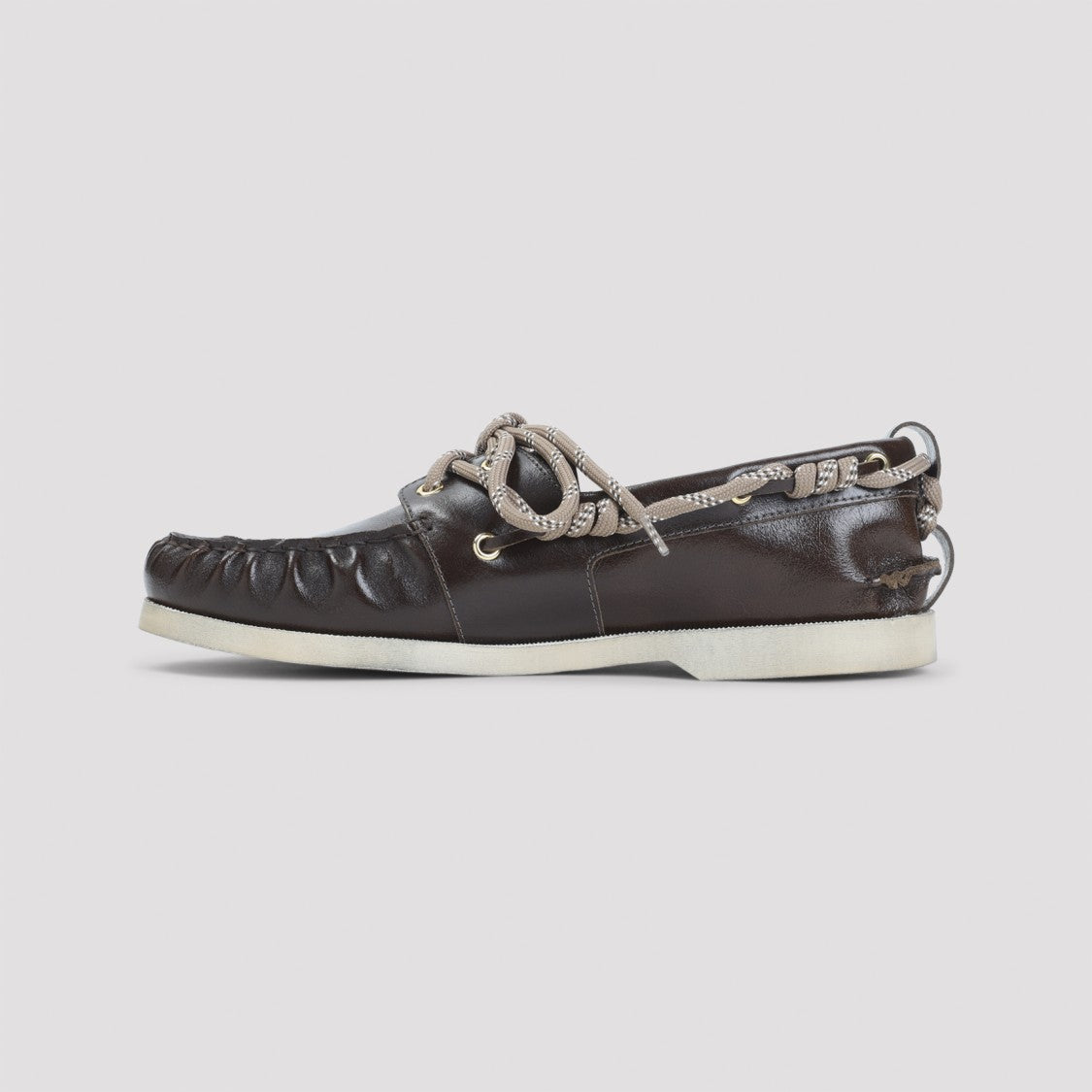 Golden Goose Brown Leather Loafers