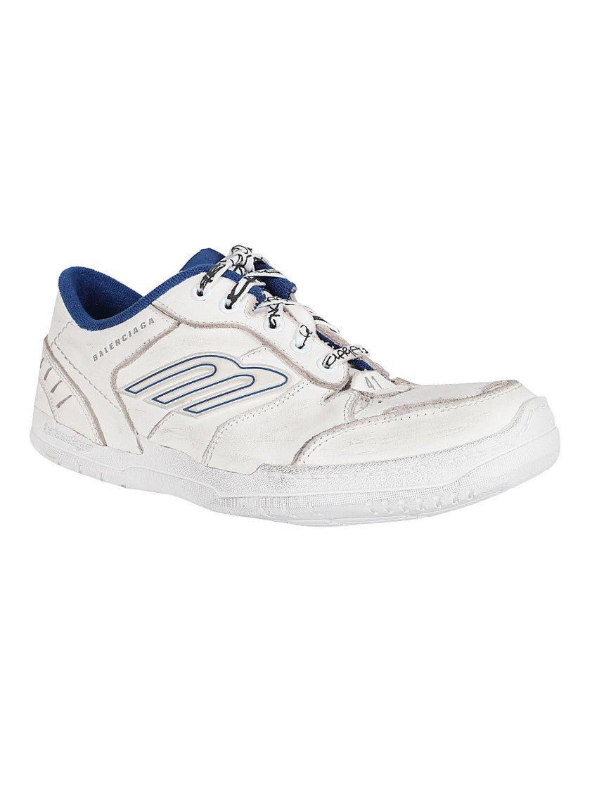 Balenciaga Low-Top Sneakers With Raw Edge And Iconic Branding