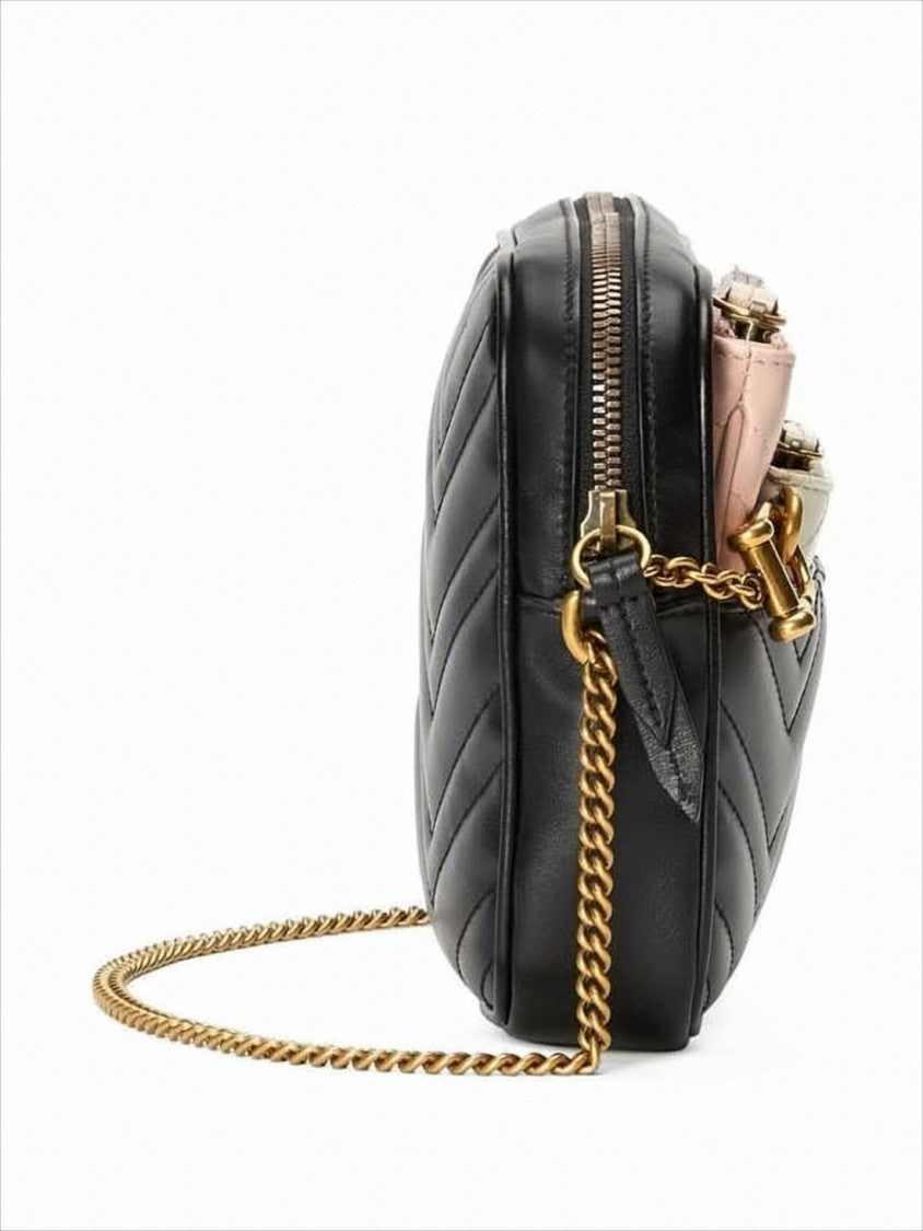 Gucci Rectangular Quilted Crossbody Bag