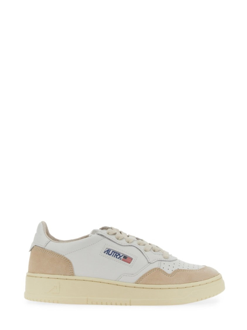 Autry Medalist Low Suede Leather Low-Top Sneakers