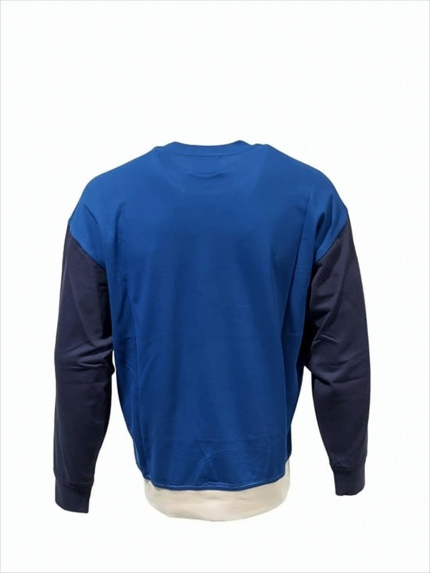 Isabel Marant Color-Block Long-Sleeve T-Shirt With Bold Lettering